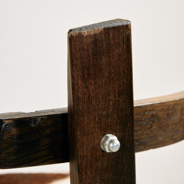 Vintage Beech Bar Stool, 1970s For Sale - Image 13 of 15