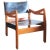 1960s French Solid Oak Armchair by Guillerme & Chambron For Sale - Image 9 of 9