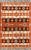 Vintage Moroccan Rug With Stripes & Tribal Design in Orange, D. Brown, Ivory For Sale - Image 12 of 12