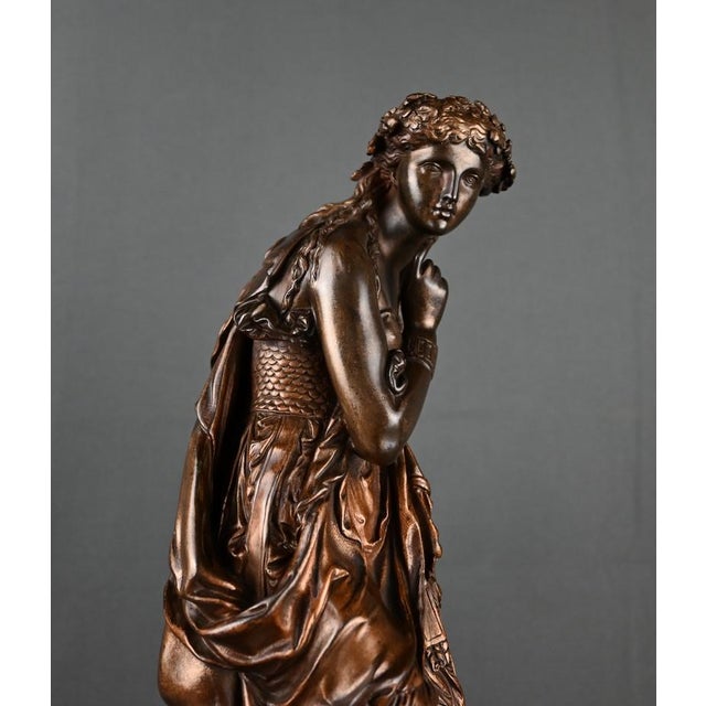 Dumaige, Allegory Part 2, 1800s, Bronze For Sale - Image 11 of 18