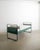 Jean Prouvé Vintage French Fabert Aluminium Daybed in Green by Jean Prouvé, 1950s For Sale - Image 4 of 10