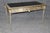 1960s Stunning 1960's Louis XVI Style John Vesey Steel and Bronze Writing Desk Leather For Sale - Image 5 of 18