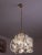 1980s Murano Spherical Chandelier Full of White Flowers, 1980s For Sale - Image 5 of 13