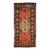 Mid 20th Century Orange & Brown Large Vintage Kilim Rug For Sale