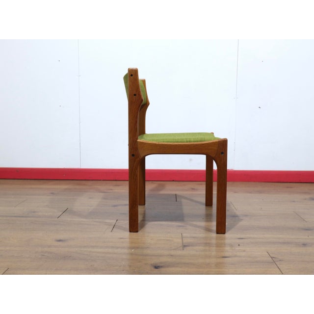 Mid Century Modern Vintage Teak Danish Dining Chairs X 6 For Sale - Image 10 of 15