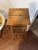 Brown Antique Moorish Pedestal Plant Stand Carved Wood Moucharabieh Lattice Table 40" For Sale - Image 8 of 8