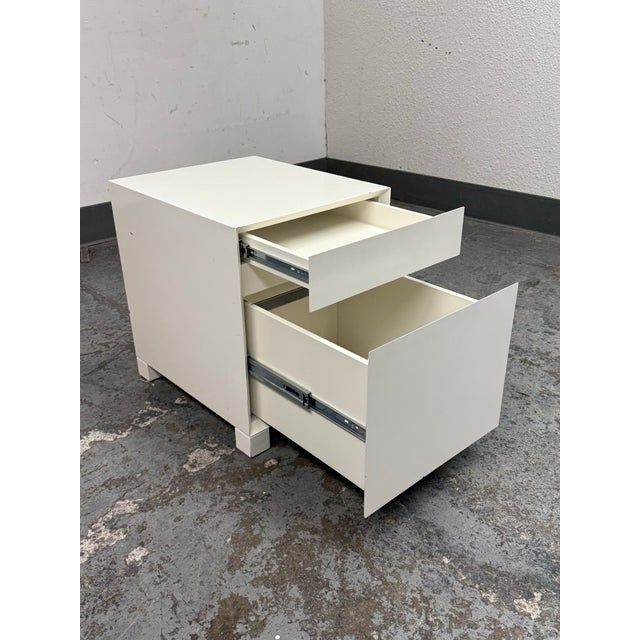 West Elm West Elm Parsons Filing Cabinet For Sale - Image 4 of 12