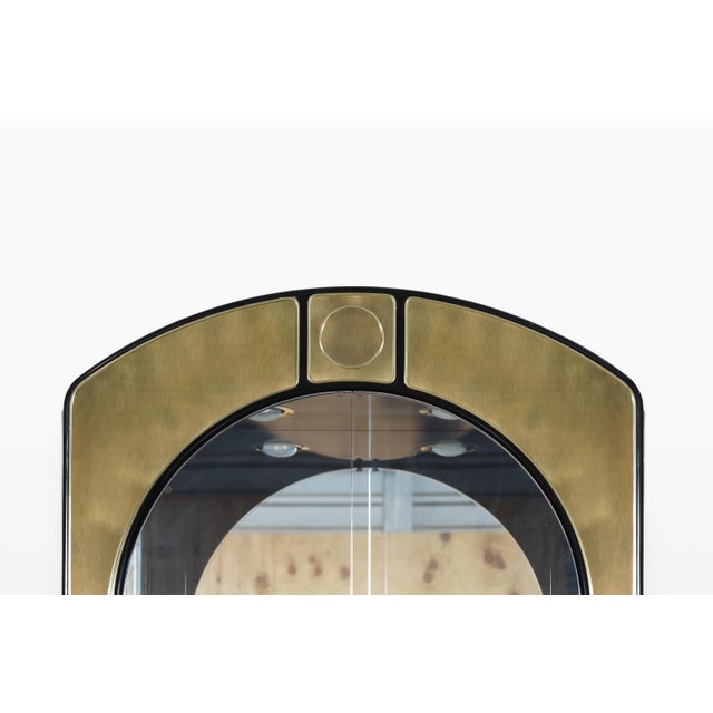 1970s Mastercraft Brass Vitrine / Display Cabinet For Sale - Image 11 of 13