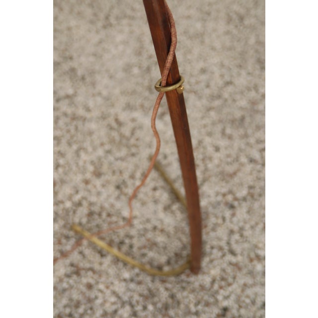 Kalmar Mid-Century Dornstab Floor Lamp by Jt Kalmar for Kalmar, Austria, 1950s For Sale - Image 4 of 8