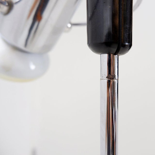 Mid 20th Century Cielo-Terra Adjustable Chrome Floor Lamp by Francesco Fois for Reggiani, 1960s For Sale - Image 5 of 14