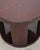 Ralph Lauren Italian Mahogany Round Modern Drum Drink Table For Sale - Image 17 of 18