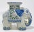 Ceramic Vintage Ceramic Blue and White Elephant Stand For Sale - Image 7 of 11