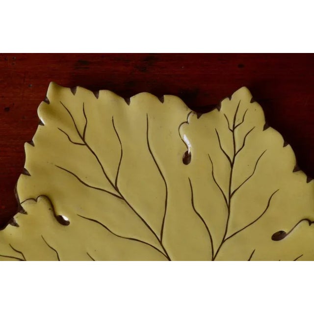 Ceramic Large Yellow Ceramic Sheet For Sale - Image 7 of 11