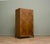 Vintage Art Deco Burr Walnut Compact Wardrobe, 1930s For Sale - Image 11 of 11