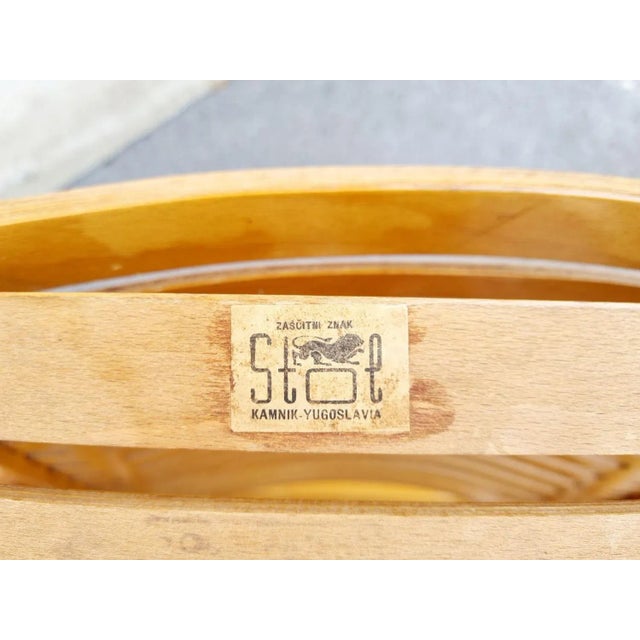 1960s Set of Mid-Century Rex Armchairs Model 120 by Niko Kralj for Stol Kamnik, Slovenia, 1960s For Sale - Image 5 of 11