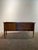 Brown 1960s Danish Modern "Boomerang" Teak Executive Desk Attributed to Peter Løvig Nielsen For Sale - Image 8 of 12