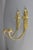Pair of French bronze curtain tiebacks, early 20th century. Elegant bronze curtain tiebacks featuring gracefully curved...