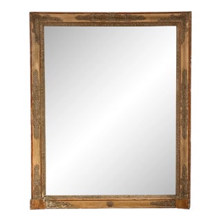 19th Century French Empire Painted Mirror For Sale