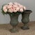 Pair 19th Century French Neoclassical Cast Iron Garden Vases ~ Jardinieres are perfect for outdoors or indoors as well!...