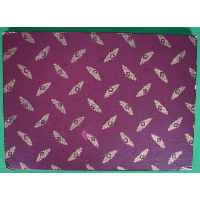 Mid 20th Century Mid 20th Century Ming Polo Placemats - Box Set X 4 For Sale - Image 5 of 5