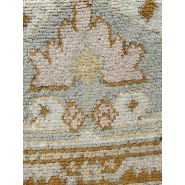 1950s Mid-Century Oushak Rug, 1950s For Sale - Image 5 of 17