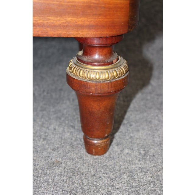 Late 19th Century Superb French Breche D Violette Marble Brass Bronze Mounted Vitrine For Sale - Image 5 of 13