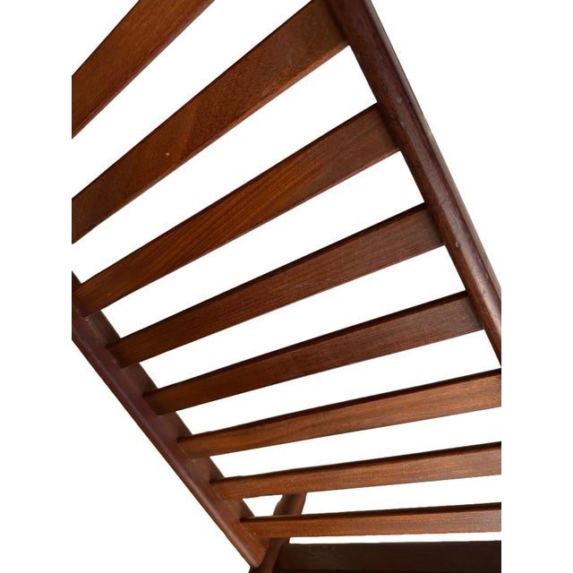 Brown Danish Modern Teak Sewing Table by Ejvind A. Johansson for Vitré, Denmark, 1960s For Sale - Image 8 of 11