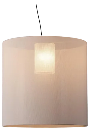 White Moaré X Pendant Lamp by Antoni Arola