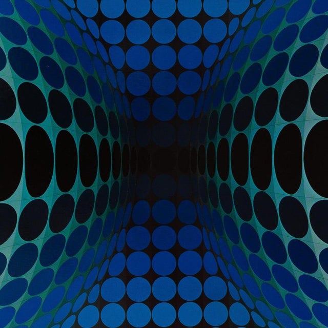 Victor Vasarely, OND II, Etching For Sale - Image 5 of 6