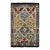 Rug & Kilim’s Turkish Style Rug in Beige With Polychromatic Geometric Patterns For Sale