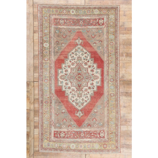 Vintage Turkish Oushak Rug, 06'07 X 11'07 For Sale - Image 10 of 10