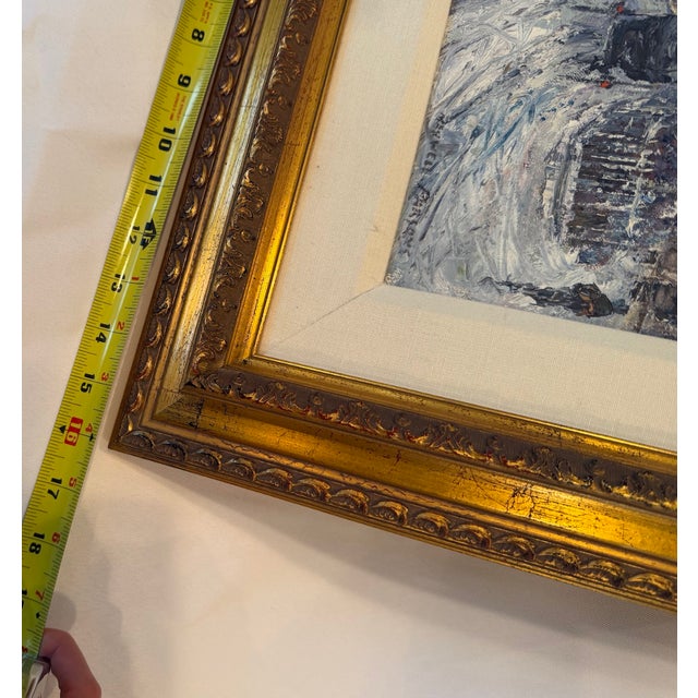 1960s 1960s Maxwell Parsons Oil Painting - Street Scene For Sale - Image 5 of 6