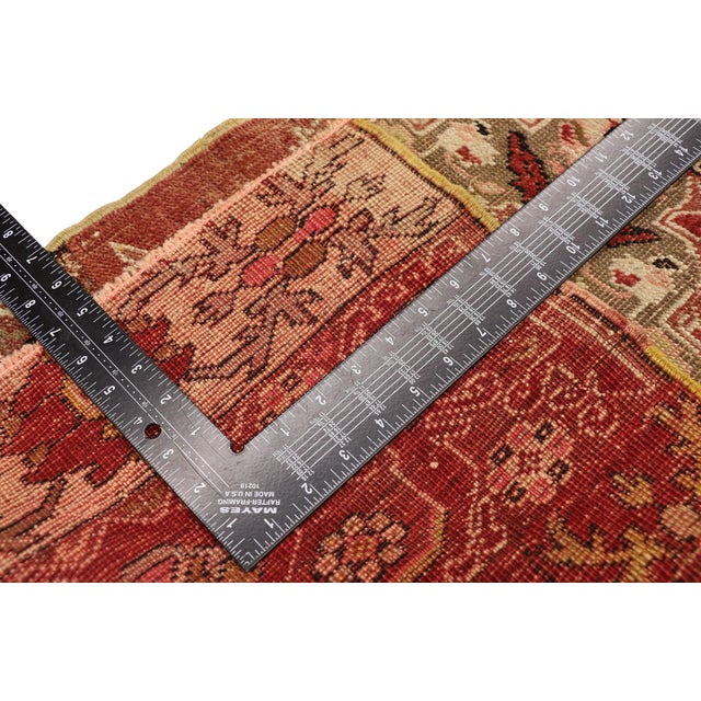 Mid 20th Century Vintage Turkish Wagireh Yastik Rug - 01'08 X 02'04 For Sale - Image 5 of 8