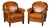 Vintage Dutch Leather Club Chairs, 1980, Set of 2 For Sale