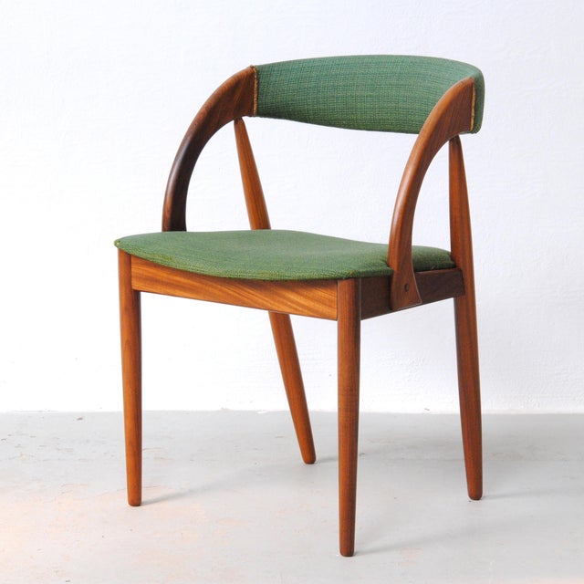 Wood Danish Chair attributed to Johannes Andersen for Uldum Møbelfabrik, Restored with Customizable Reupholstery, 1960s For Sale - Image 7 of 12