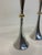 Jens Quistgaard Silver and Brass Candlestick Holders by Dansk - A Pair For Sale - Image 10 of 12