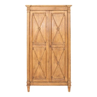 Sarreid LTD Marksman Pine Cabinet For Sale