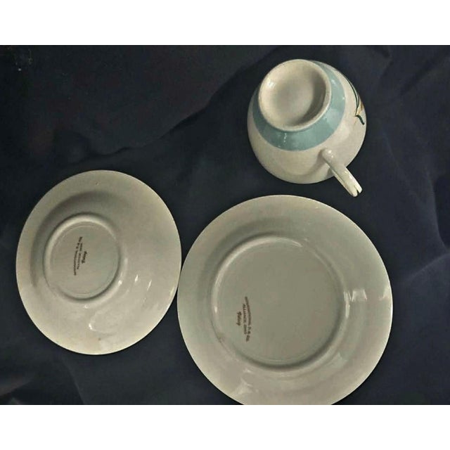 1950s Viking Sugar & Creamer Set in 'Viking Wheat' Pattern by International For Sale In Panama City, FL - Image 6 of 8