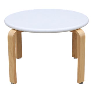 Scandinavian Modern Style Plover 30 Inch Round Coffee/Occasional Table by TMC For Sale