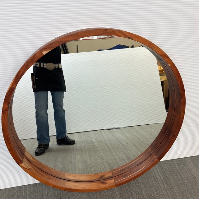 Design Plus Gallery presents the Acacia Round Wall Mirror by CB2. Handcrafted from solid, sustainably sourced acacia, the...