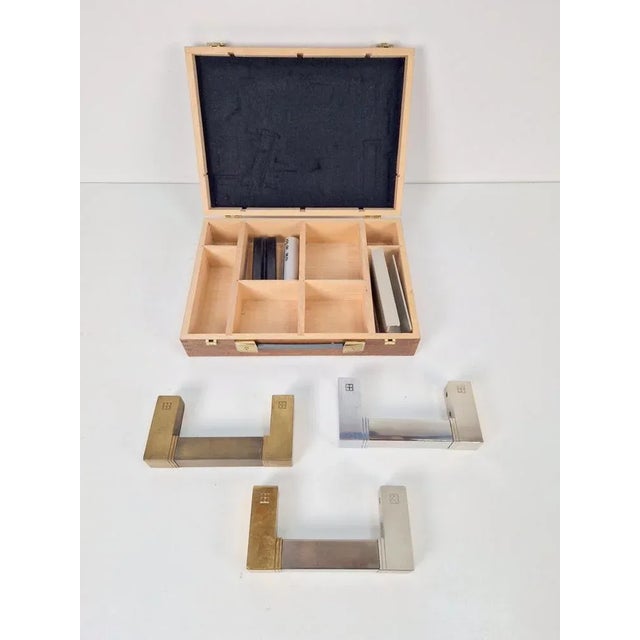 Vintage Sales Sample Suitcase and Accessories by Peter Ghyczy, 1970s, Set of 7 For Sale - Image 11 of 12