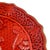 Mid 20th Century Chinese Carved Cinnabar Plate, C. 1950 For Sale - Image 5 of 7