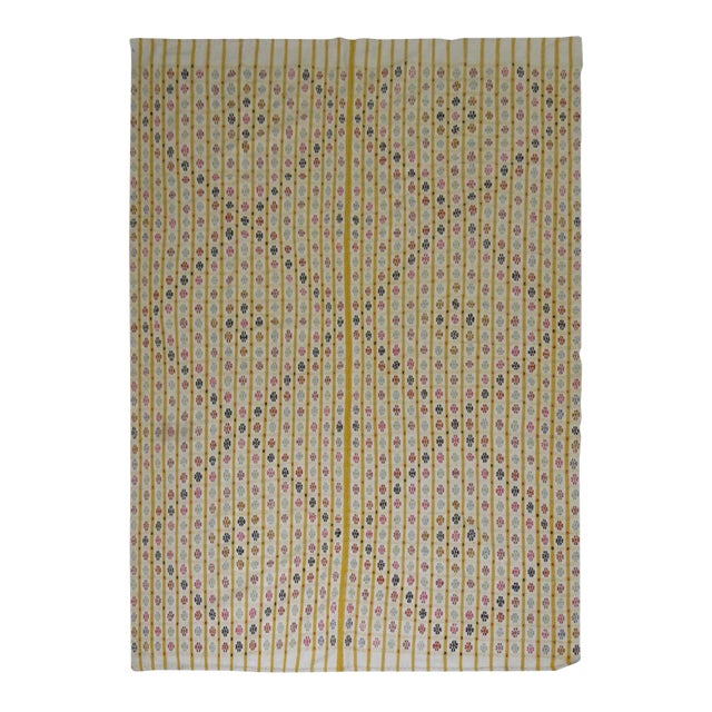Turkish Cicim Flat-Weave or Blanket, 20th Century - 6'10" x 9'10" For Sale