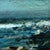 Blue Mid-20th Century American Seascape Oil Painting For Sale - Image 8 of 11