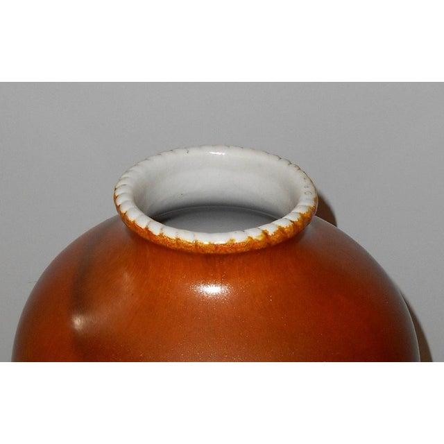 Mid-Century Ceramic Vase by Giovanni Gariboldi for Richard-Ginori, 1952 For Sale - Image 4 of 9