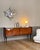 Vintage Italian Sideboard in Chevron Wood Veneer For Sale - Image 6 of 12