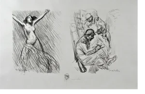 Théophile Alexandre Steinlen, Untitled, Circa 1915