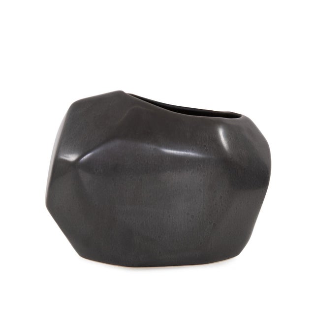 2020s Gray Alamo Vase- Large For Sale - Image 5 of 11