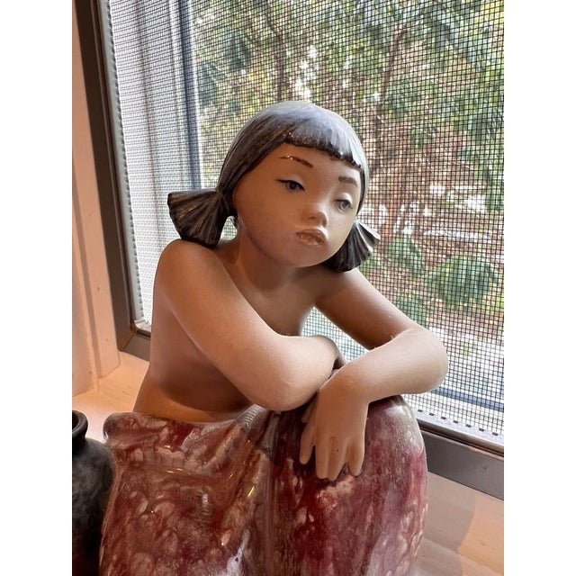 Lladro 1984 Lladró “Desiree” by José Puche – Retired Spanish Porcelain Figurine For Sale - Image 4 of 6