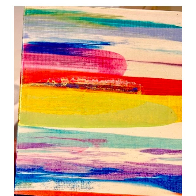 Contemporary Abstract Painting “Way Up There” by Claire Desjardins For Sale - Image 4 of 8